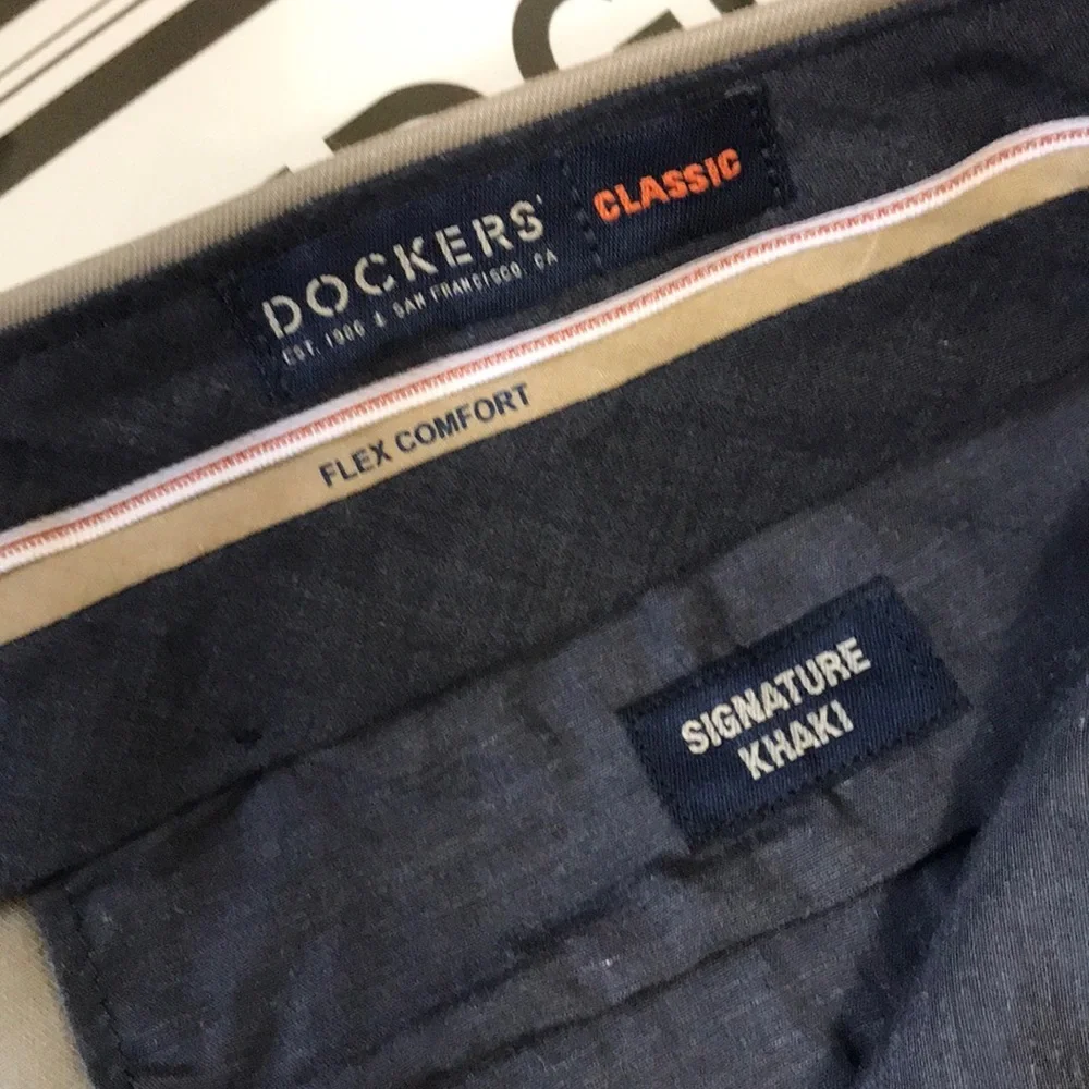 NWT Dockers Men’s Signature Khaki Slacks